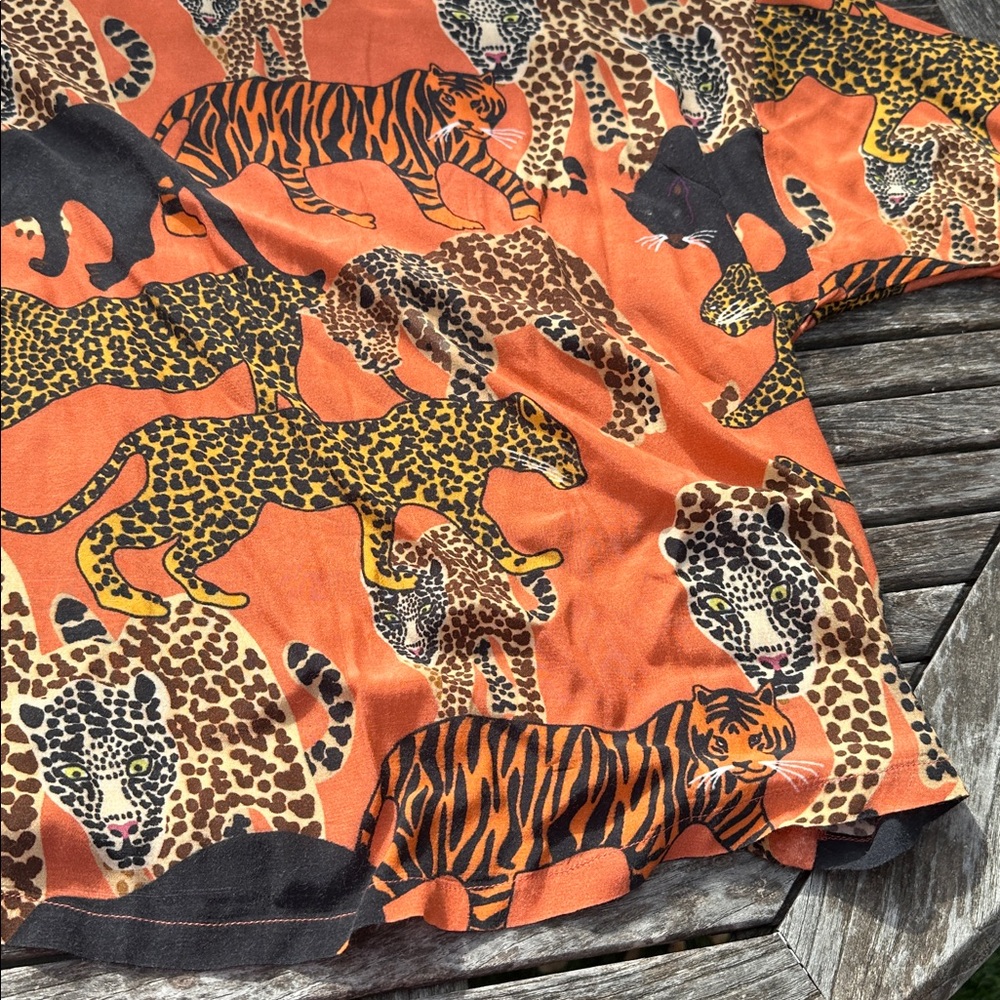 Anthropologie Animal Print Shirt - Picture 5 of 7